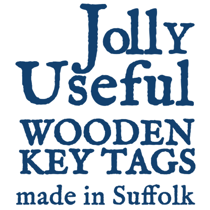 The Camper Van Large Wooden Key Tag