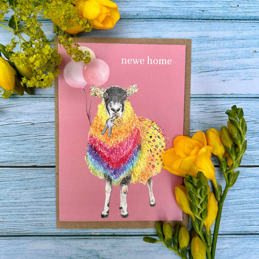 New Home Sheep Eco Friendly Card
