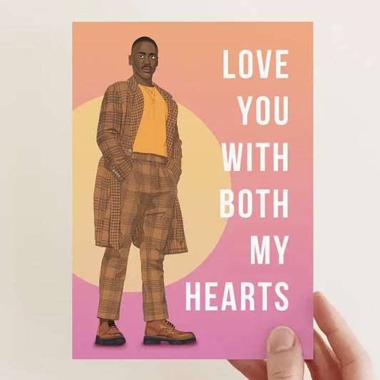 Doctor Who Love Card - Love You with Both My Hearts
