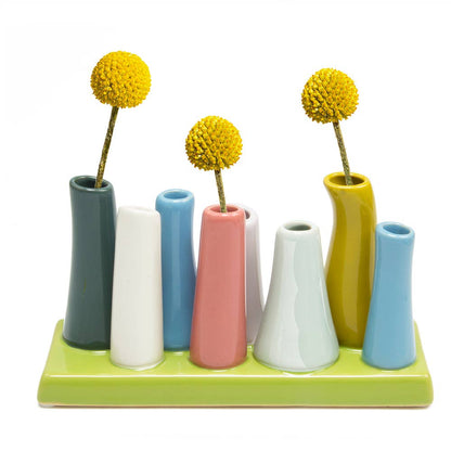 Pooley - Glazed Ceramic Single Stem Bud Vase