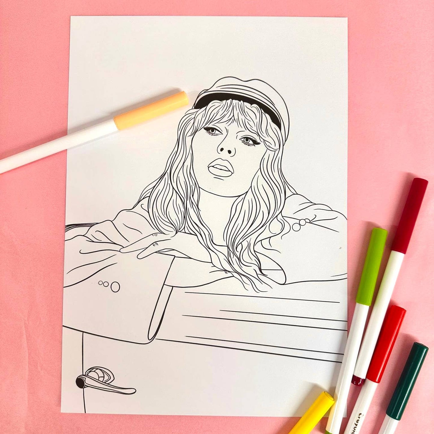 Taylor Swift - Eras Colouring Sheet Set