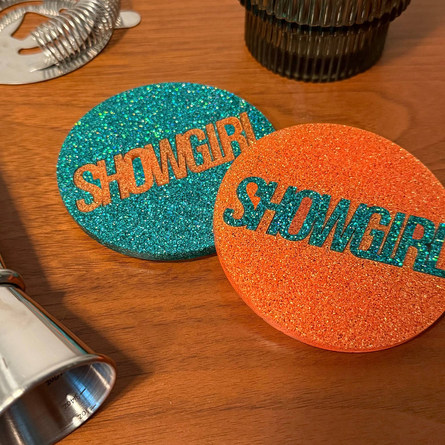 Showgirl Acrylic Coaster