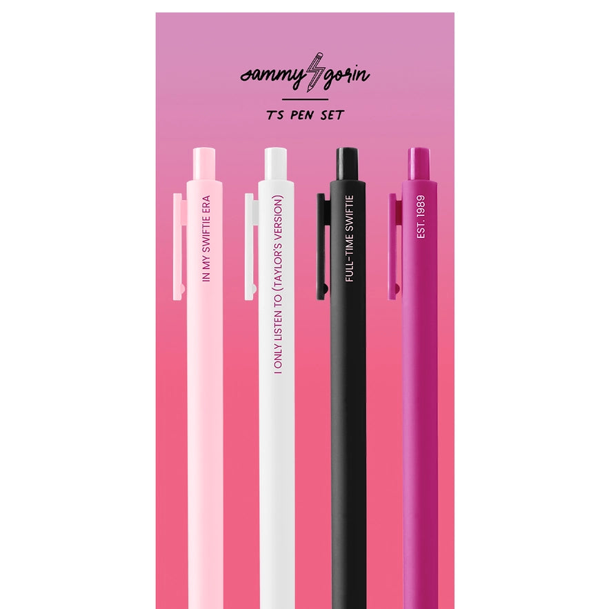 Ultra Rare Taylor Swift Gel Pen Set - New Edition
