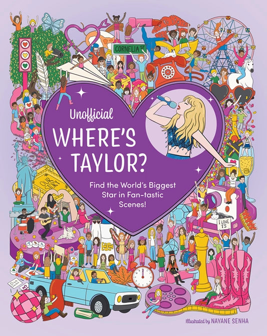 Unofficial Where's Taylor? Hardback Book