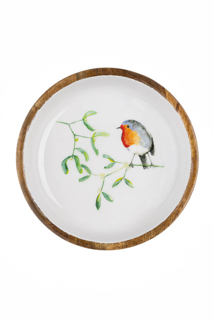Mango Wood Robin Bowl 20 Cm