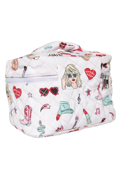 Taylor Swift Inspired Icons Cosmetic Make Up Bag