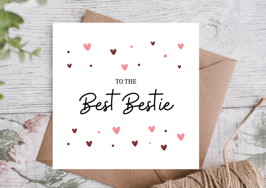 Best Bestie Birthday Card | Birthday Card for Bestie