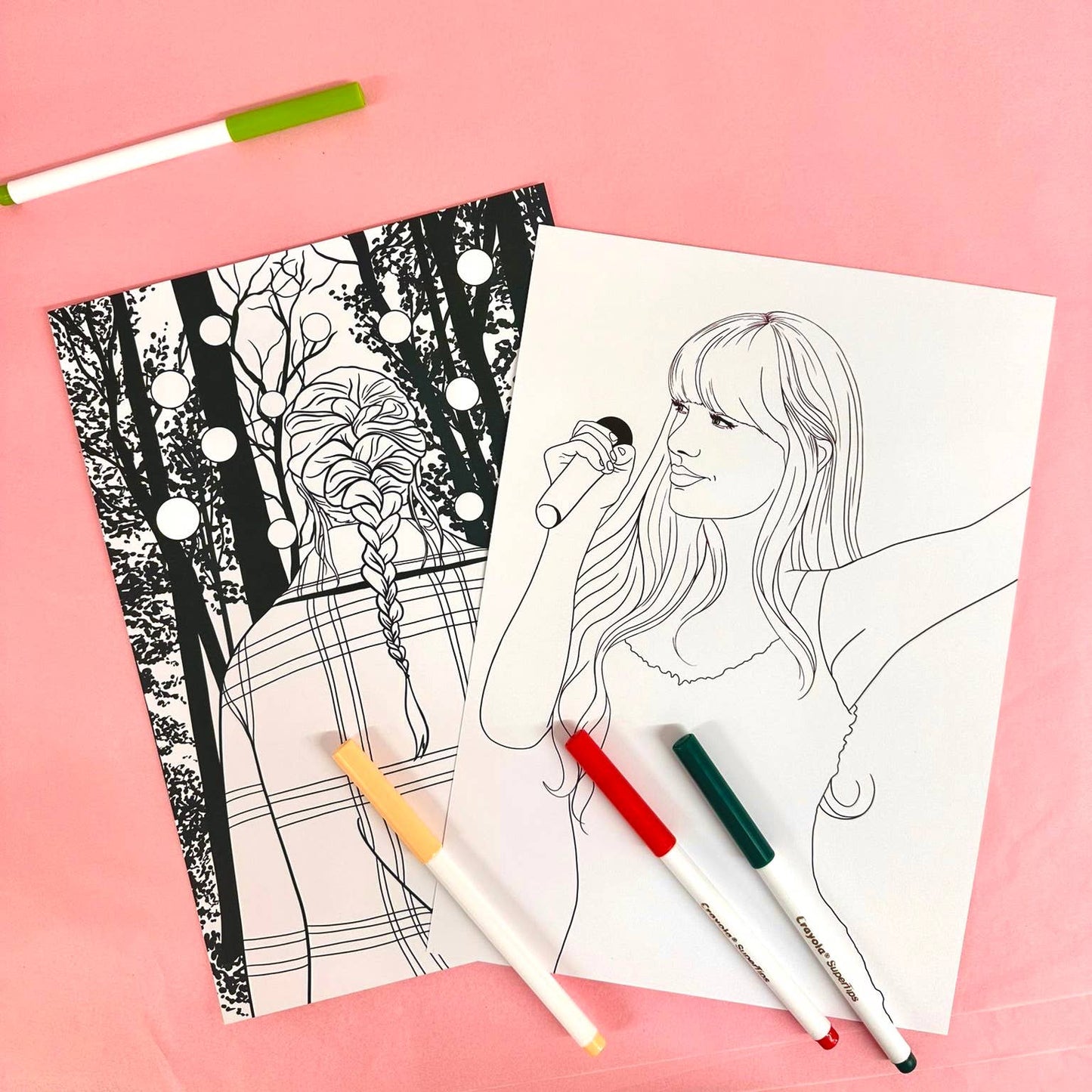 Taylor Swift - Eras Colouring Sheet Set