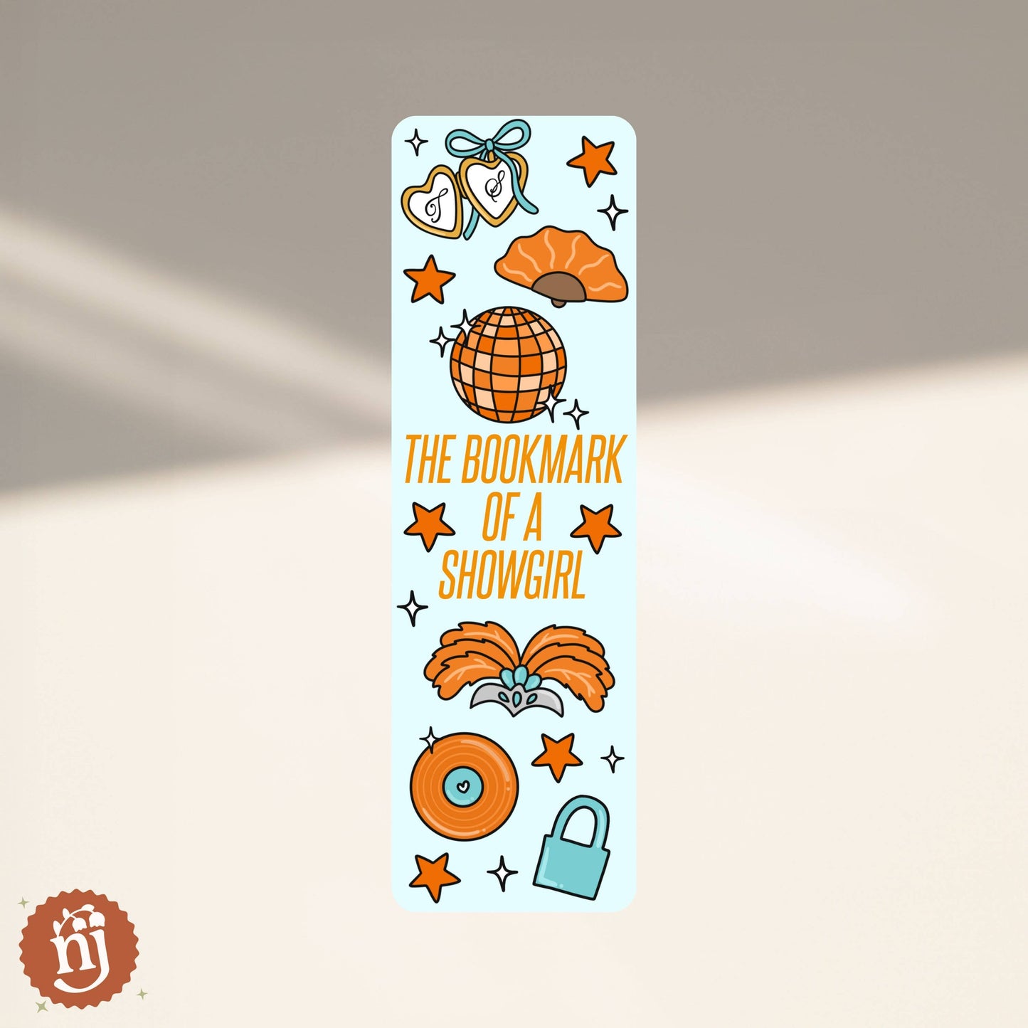 Taylor Inspired Bookmark of a Showgirl