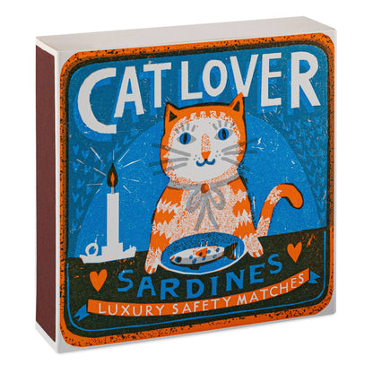 Cat Lover - Square Matchbox