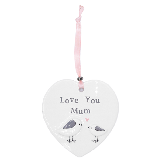 Embellished Birds - Love You Mum