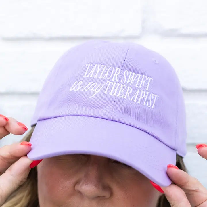 Taylor Is My Therapist Embroidered Baseball Hat