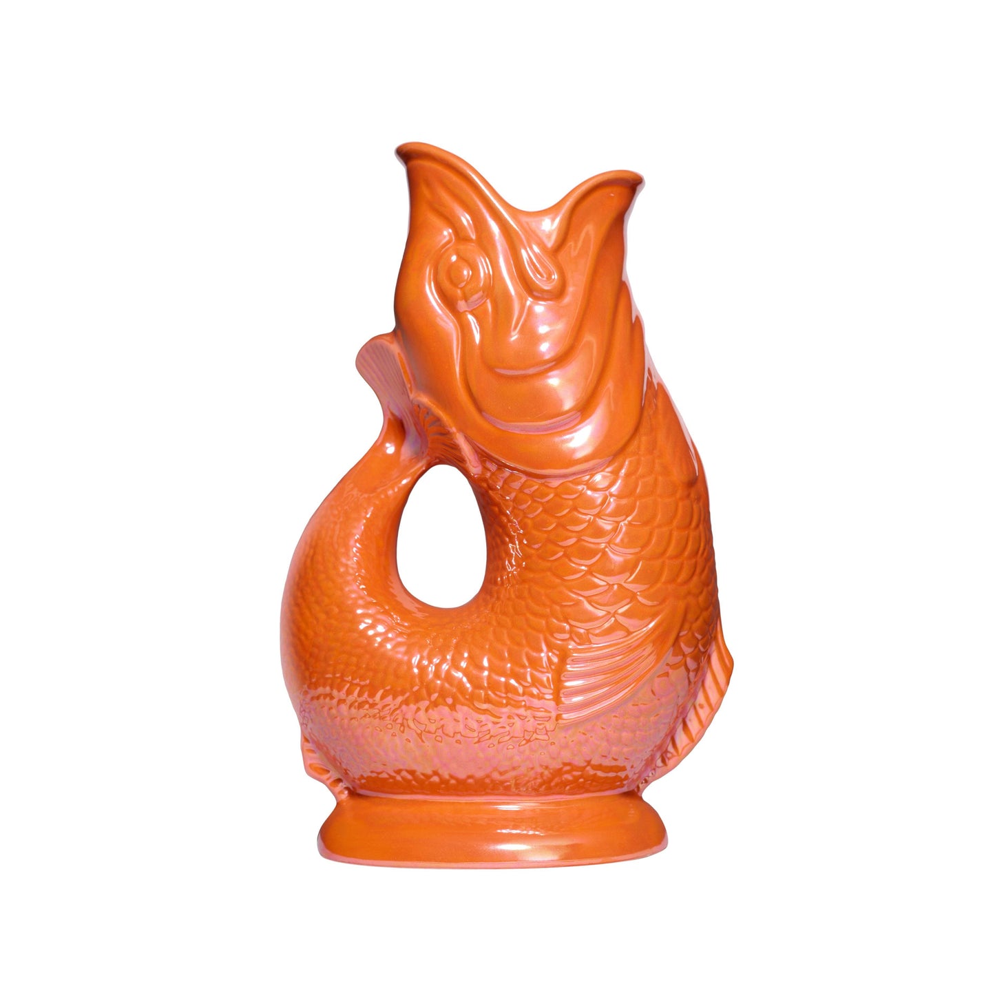 Orange Lustre Original Gluggle Jug - XL