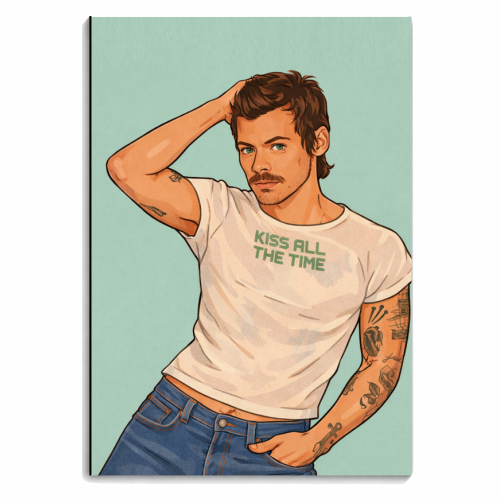 'Kiss Me Harry' Notebook by DOLLY WOLFE