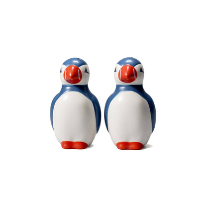 Salt & Pepper Shakers Ceramic Boxed - Coastal (Puffin)