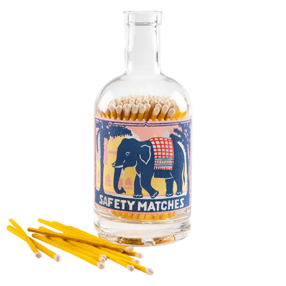 Pink Elephant Match Bottle - Match Bottle