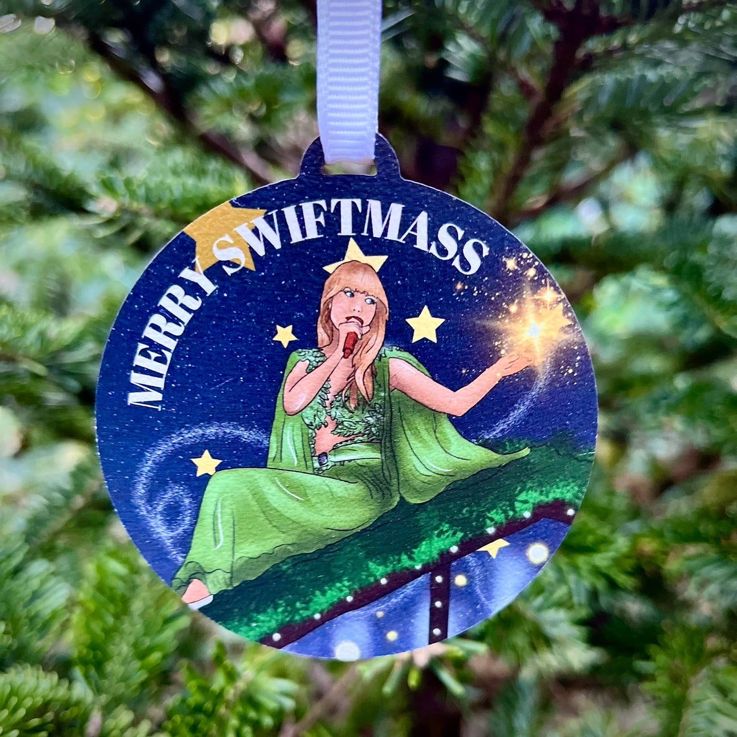 Merry Swiftmass Taylor Swift Inspired Christmas Decoration