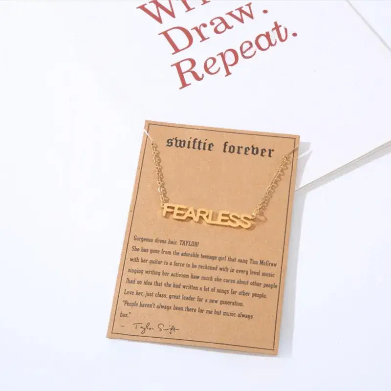 Taylor Swift - Swiftie Pendant Necklace