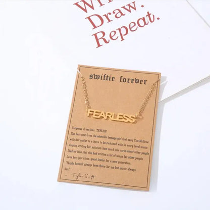 Taylor Swift - Swiftie Pendant Necklace