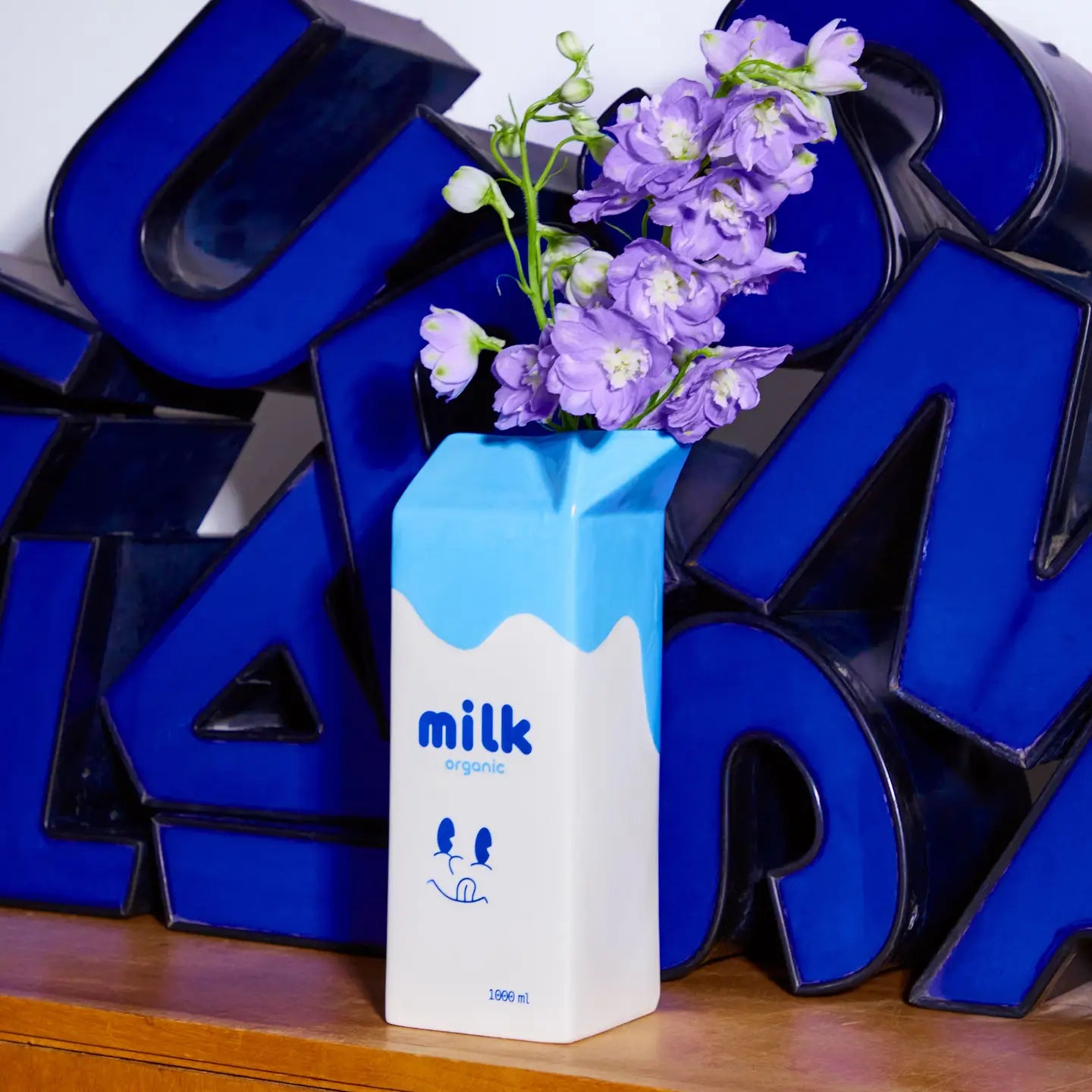 Ceramic Milk Vase