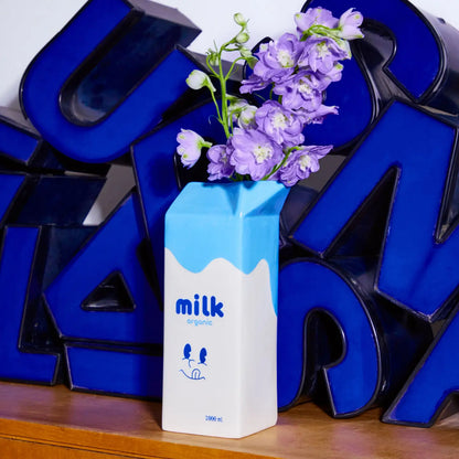 Ceramic Milk Vase