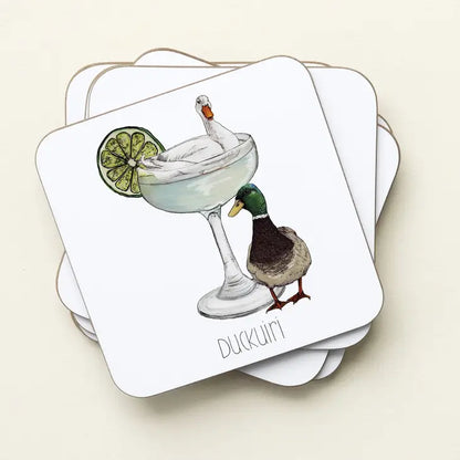 Duckuiri Cork Drinks Coaster