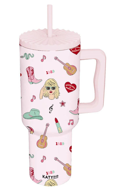 Swiftie Eras Icons 40 Oz Tumbler