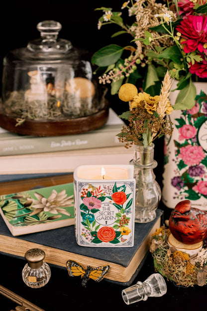 Book Candle - The Secret Garden