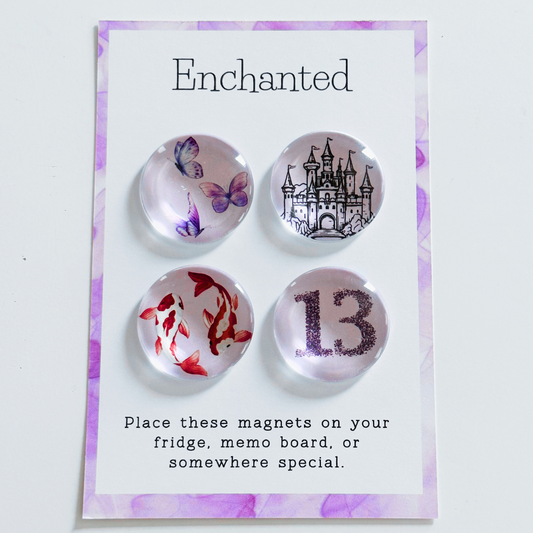 Enchanted Era - Glass Magnet Set