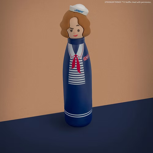 Stranger Things Water Bottle (Robin Scoops Ahoy)