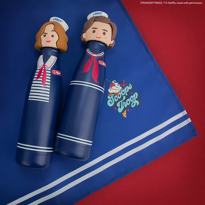Stranger Things Water Bottle (Robin Scoops Ahoy)