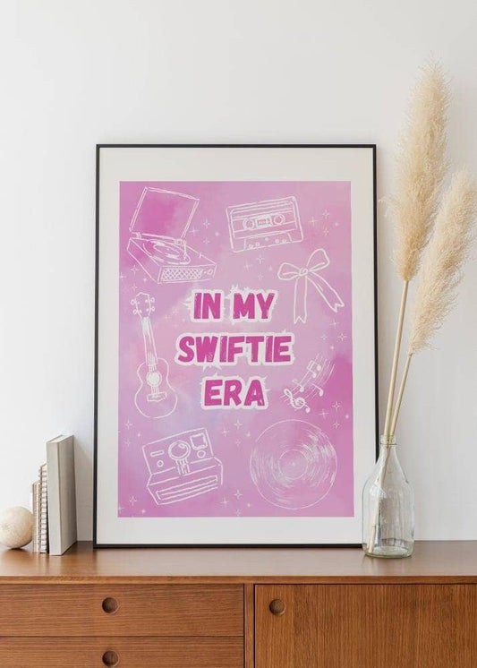A3 Print - Taylor Swift Inspired Swiftie Era Pink