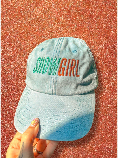 PREORDER - SHOWGIRL Embroidered Baseball Cap