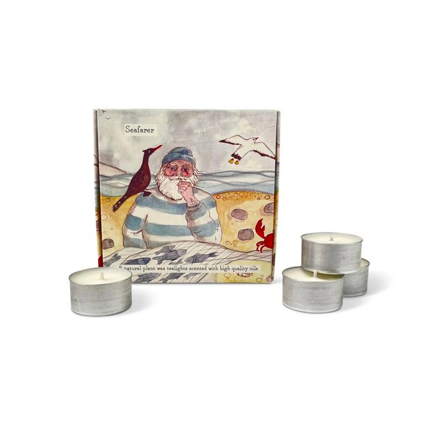 Box of 9 Scented Tealights - Coastal Range