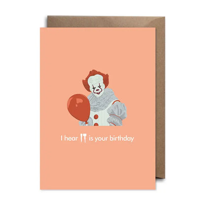 Pennywise - It Birthday Card