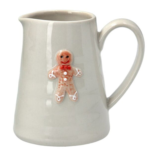 Stoneware Mini Jug - Gingerbread Man