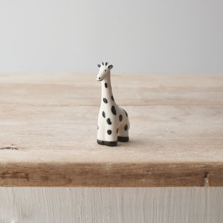 Speckled Porcelain Giraffe