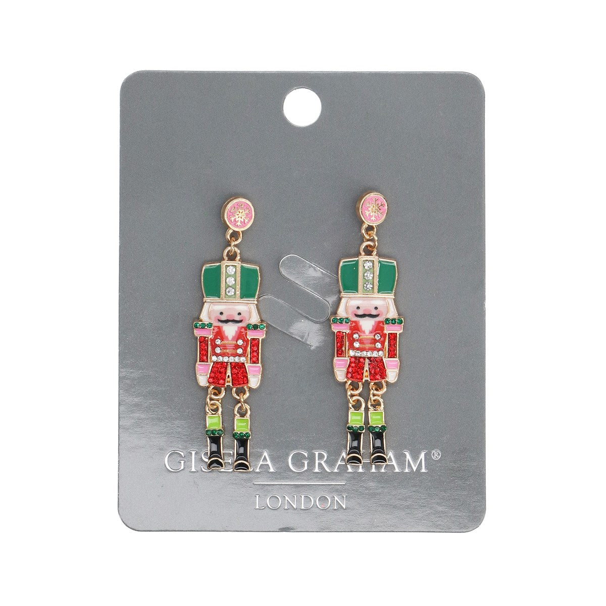 Gisela Graham Earrings - Nutcracker