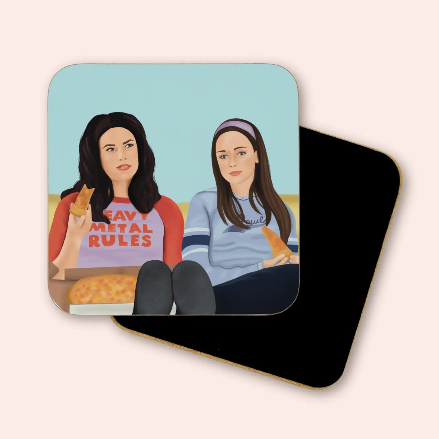 Lorelai & Rory Inspired Coaster - Gilmore Girls