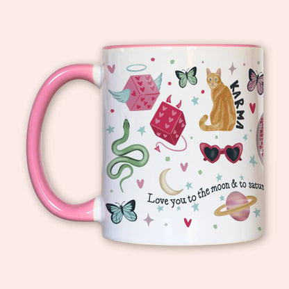 Taylor Swift Inspired Ceramic Mug
