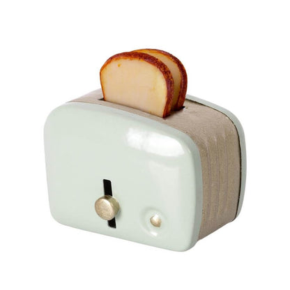 Maileg Toaster with Bread - Mint