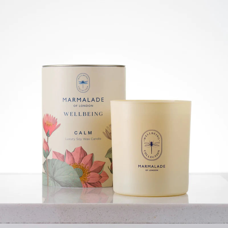 Wellbeing Range Glass Candle - 3 Choices