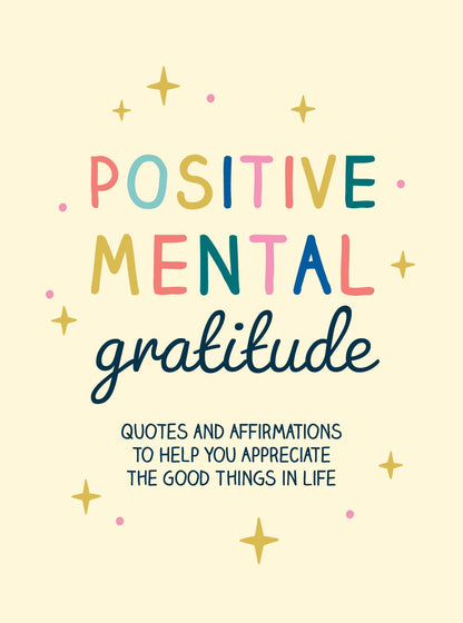 Positive Mental Gratitude Book