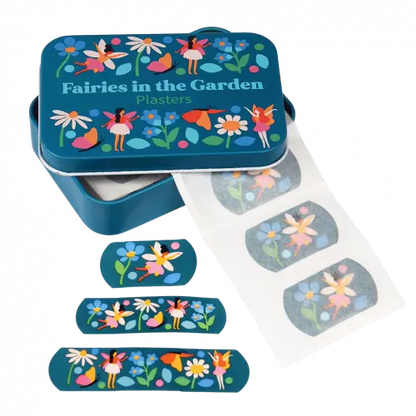 Fairies In The Garden Plasters In A Tin (pack Of 30)