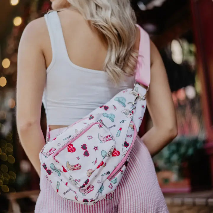 TS Inspired Icons Sling Bag
