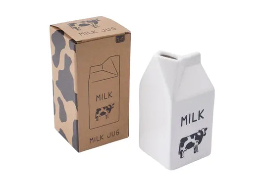 Cow Ceramic Milk Carton