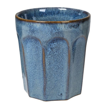 Handmade Ceramic Blue Mug/Beaker
