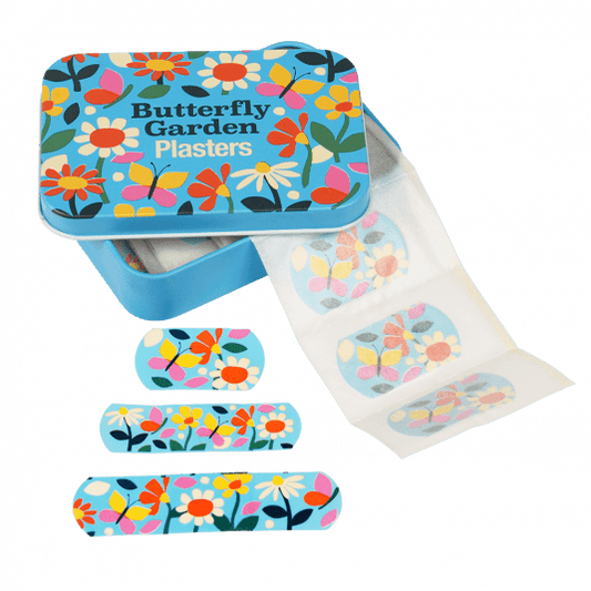 Butterfly Garden Plasters in a Tin