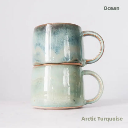 Handmade Seascape Mugs in 3 Different Colourways