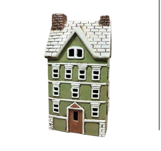 Tall Town House Tealight